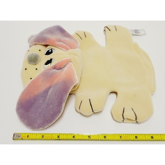 Vintage 80s Tonka Pound Puppies Bath Mitt Tub Pups Puppet Plush Toy 1986 - Picture 10 of 12